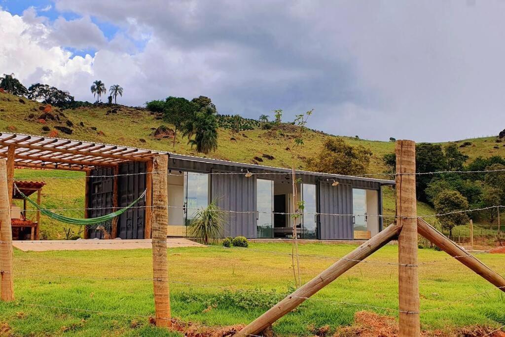 Casa Container Com Spa E Linda Vista Para A Serra Da Mantiqueira Villa Bueno Brandão Kültér fotó